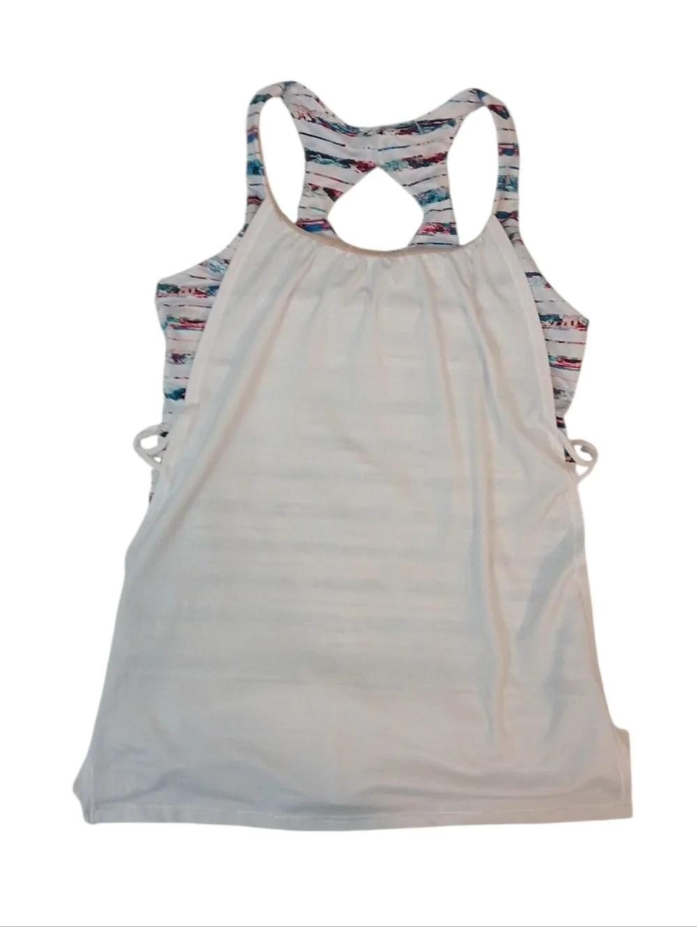 Ivivva Girls Mix Color Double‎ Dutch Activewear Pullover Tank Top 10